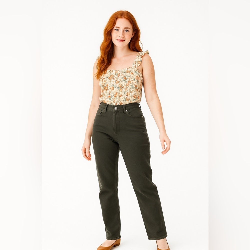 Montana Blues Jean Company Women's Olive Size 11